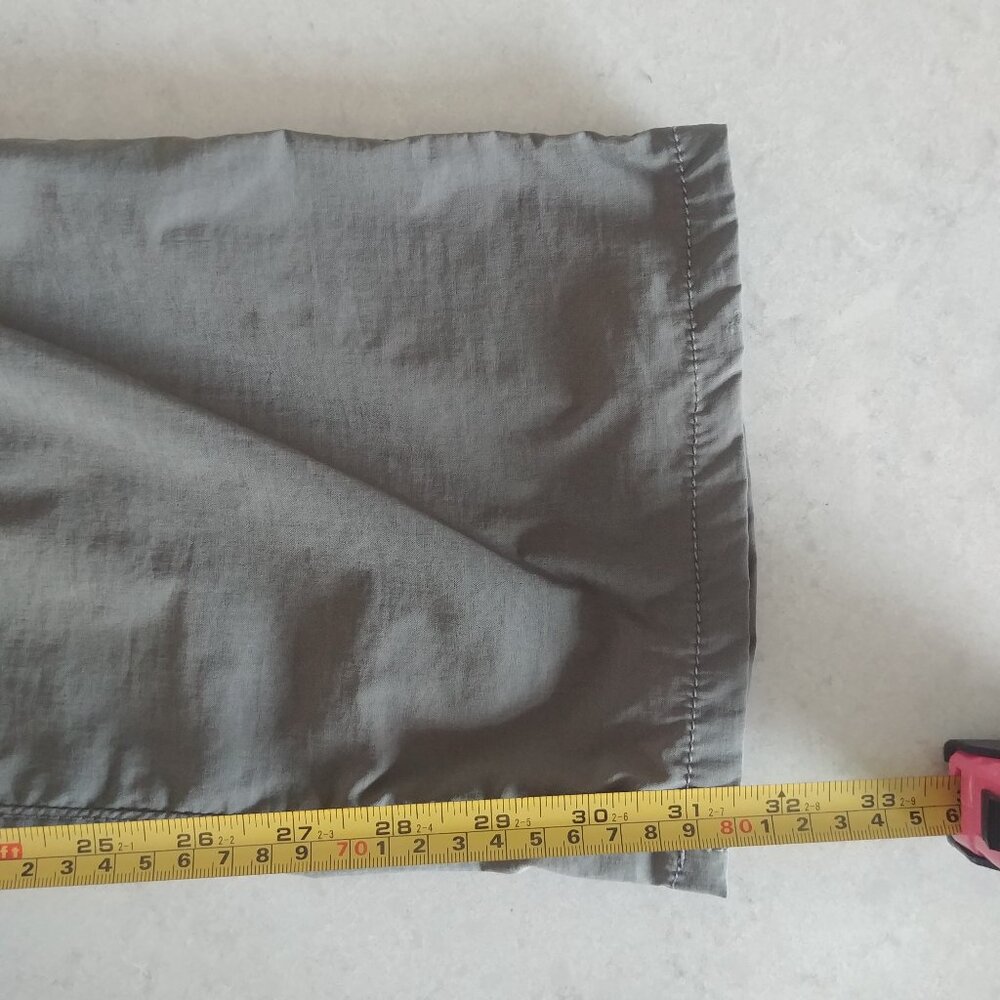 Windriver Womens athletic hiking pants nylon spandex neutral olive green grey 10 - Picture 9 of 14